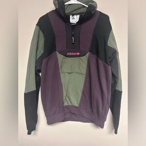 VERY RARE Adidas Originals Adventure Field Half Zip Sweatshirt